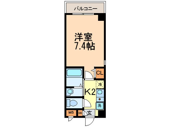 メゾン・アンクレの物件間取画像